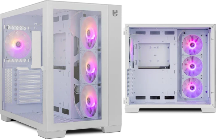 Nox Xtreme Hummer Astra White, Glasfenster