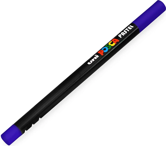 Uni-Ball POSCA Pastel KPA-100 Pastell Wachsmalstift preußischblau