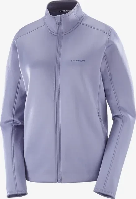 Salomon Outline Warm Jacke blue granite (Damen)