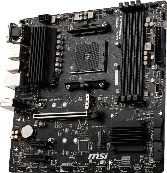 MSI B550M Pro-DASH (AMD AM4)