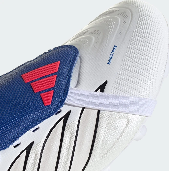 adidas Predator League Fold-Over Tongue FG cloud white/zero metalic/royal blue (Junior)