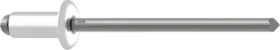 Gesipa Alu/Stahl Flachrundkopf Blindniete 4x18mm, 500 Stück