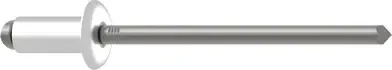 Gesipa Alu/Stahl Flachrundkopf Blindniete 4x18mm, 500 Stück