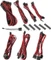 BitFenix Alchemy 2.0 BQT-SP-Series Kabel Kit für Netzteile, schwarz/rot Vorschaubild