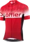 Löffler Full-Zip Messenger Modell 2022 Trikot kurzarm rot (Herren) Vorschaubild