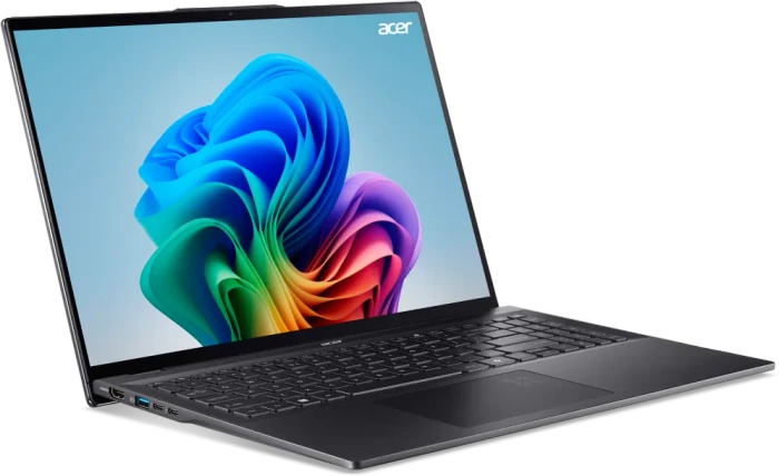 Acer Swift 16 AI OLED SF16-51-74C3, Ice Black, Core Ultra 7 256V, 16GB RAM, 1TB SSD, DE