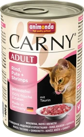 animonda Carny Adult Rind, Pute und Shrimps, 400g
