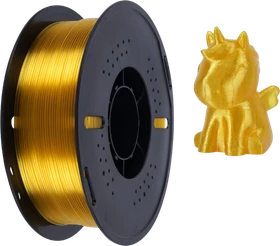 Kingroon PETG Basic, fluorescent yellow, Spule, 1.75mm, 1.00kg