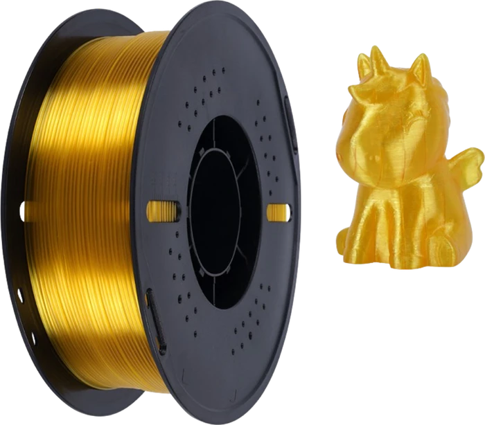 Kingroon PETG Basic, fluorescent yellow, Spule, 1.75mm, 1.00kg