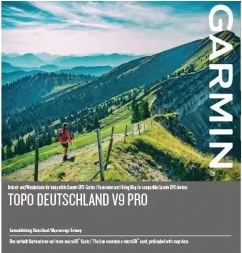 Garmin Topo Deutschland V9 Pro Gesamt auf SD Speicherarte (deutsch) (PC)