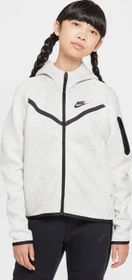 Nike Sportswear Tech Fleece Hoodie light grey/heather/black (Junior)