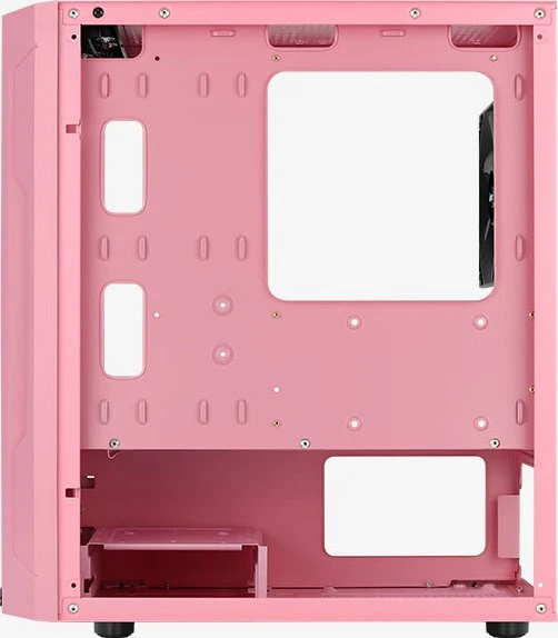 AeroCool Trinity Mini Pink, rosa, Glasfenster