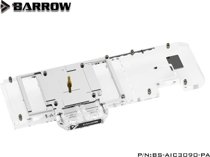 Barrow NVIDIA RTX 3090 LRC 2.0 Full Coverage GPU Water Block, Zotac 3090 Aurora