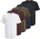 Jack & Jones Einfarbig 5er-Pack T-Shirt kurzarm navy blazer (Herren) (12190468-3804232)