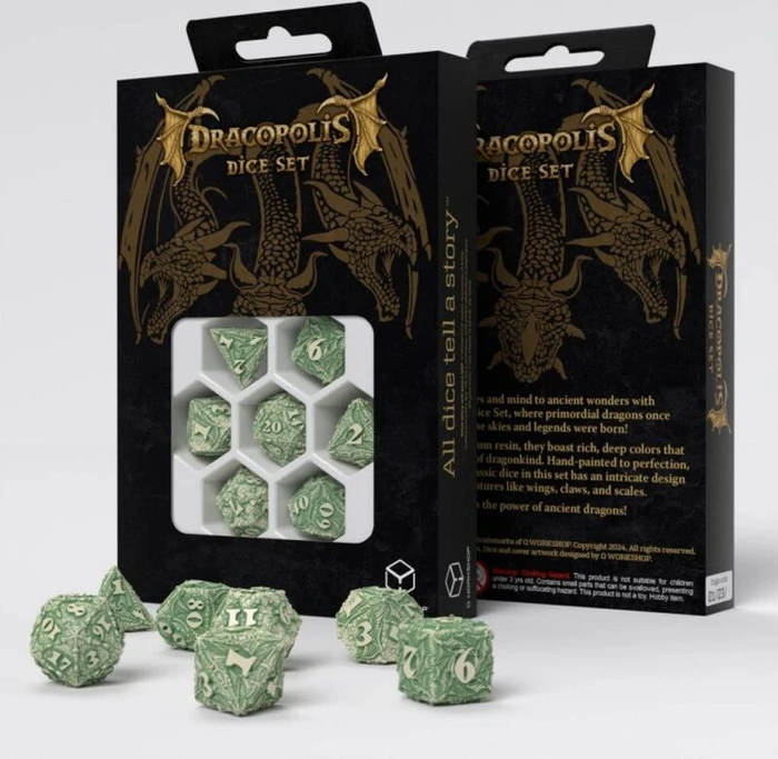 Q-Workshop Würfelset Dracopolis