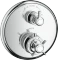 Hansgrohe Axor Montreux Thermostat Unterputz mit Kreuzgriff und Ab- und Umstellventil chrom Vorschaubild