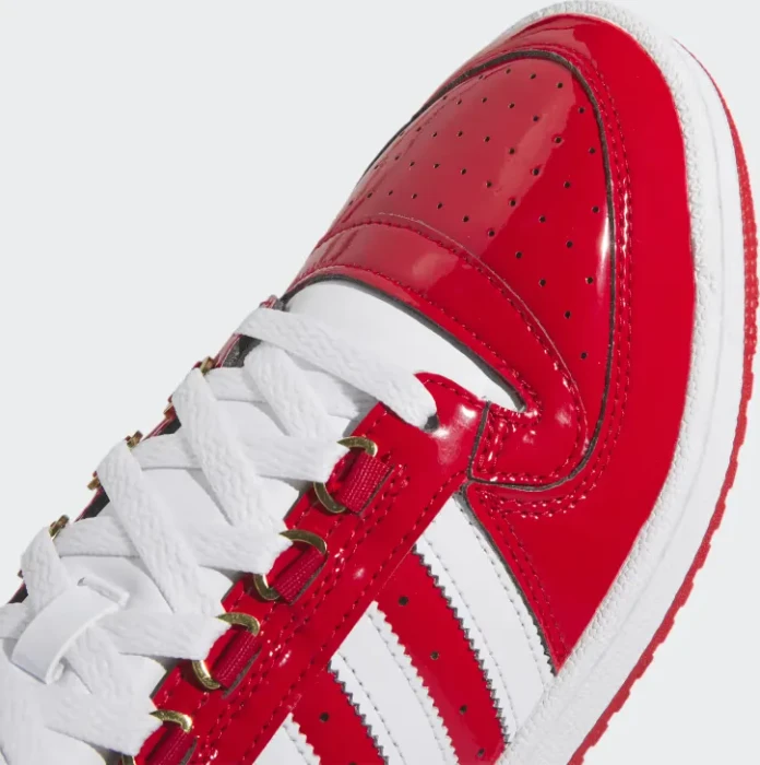 adidas Top Ten RB better scarlet/cloud white/gold metallic