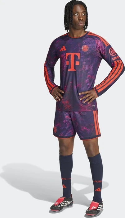 adidas FC Bayern München Authentic 2026/2027 Ausweichtrikot langarm (Herren)