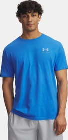 Under Armour Sportstyle Left Chest Funktionsshirt kurzarm blue atlantis (Herren)