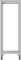 Lanberg Open Rack Series 19" Open Frame Rack 32HE, 4-Pfosten, mit Rollen, Flat Pack, tiefenverstellbar, 430-590mm, RAL 7035, 800mm tief Vorschaubild