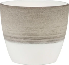 Scheurich 950 Übertopf 19cm espresso cream