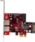 StarTech PEXUSB3S2EI, 2x USB-A 3.0, PCIe x1 Vorschaubild