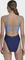adidas Colourblock Badeanzug blue fusion/victory blue (Damen) Vorschaubild