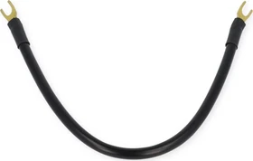 Hager Kabelbrücke NYAF 10mm² 250mm lang Gabel, schwarz