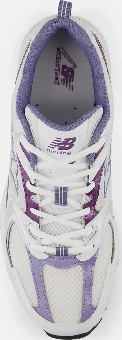 New Balance 530 white/dusted grape/astral purple