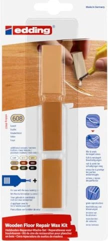 edding 8902 Hartwachs-Reparaturset buche, 3-tlg.