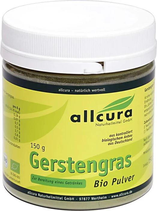 allcura Gerstengras Pulver, 150g