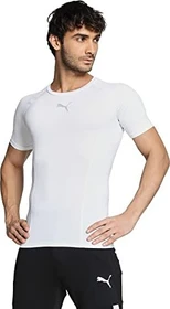 Puma LIGA Baselayer Funktionsshirt kurzarm puma white (Herren)