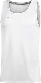 Jako Run 2.0 Laufshirt ärmellos weiß (Junior)