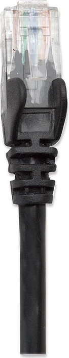Intellinet Patchkabel, Cat5e, U/UTP, RJ-45/RJ-45, 0.25m, schwarz
