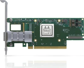 NVIDIA Mellanox ConnectX-6 VPI 200G, QSFP56/InfiniBand, PCIe 4.0 x16 (MCX653105A-HDAT)