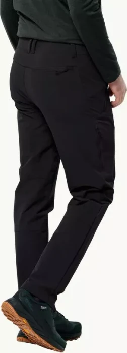 Jack Wolfskin Glastal Winter Hose lang schwarz (Herren)