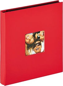 Walther Design Einsteck Fotoalbum Fun 33x31 rot