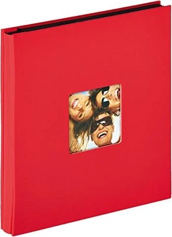 Walther Design Einsteck Fotoalbum Fun 33x31 rot
