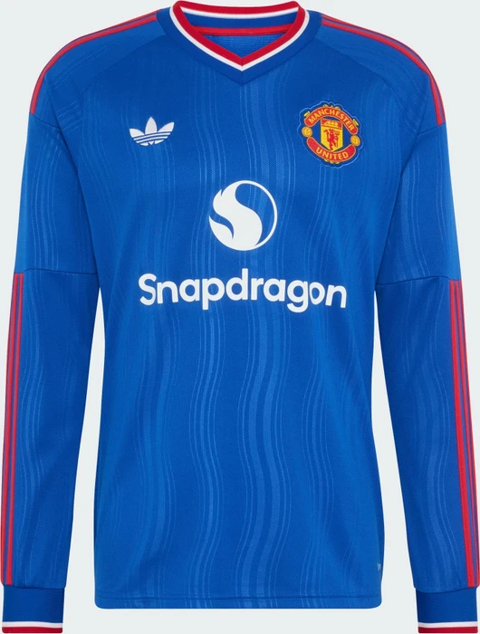 adidas Manchester United 2026/2027 Auswärtstrikot langarm royal blue (Herren)