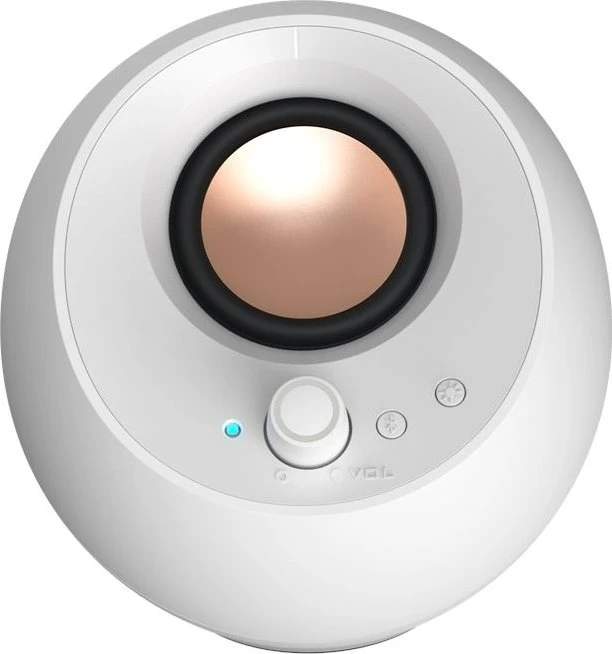 Creative Pebble Pro weiß