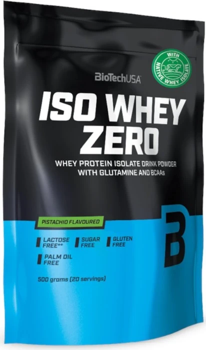 BioTech USA Iso Whey Zero Salziges Karamell 500g