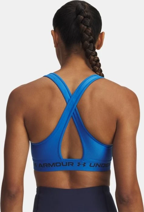 Under Armour Armour Mid Crossback Sport-BH blue atlantis/washed navy (Damen)
