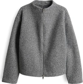 Opus Hurlie Regular Boxy Jacke easy grey (Damen)