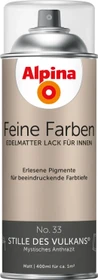 Alpina Farben Feine Farben Sprühlack No. 33 Stille des Vulkans innen anthrazit edelmatt, 400ml