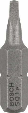 Bosch Professional Extra Hart Innenvierkant Bit 1/4", R1x25mm, 3 Stück