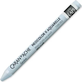 Caran d'Ache Neocolor II Aquarelle Wachskreide, hellgrau, 10er-Pack