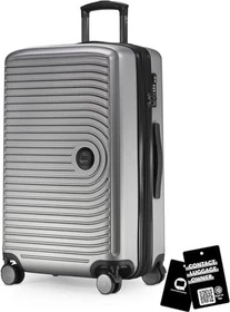 Hauptstadtkoffer Mitte TSA Spinner erweiterbar 68cm silber