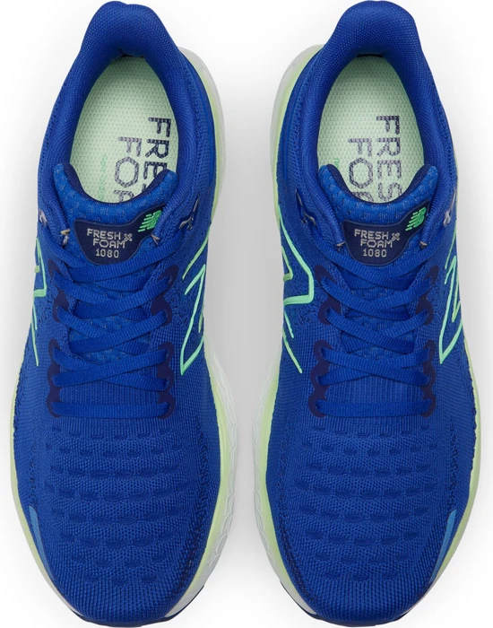 New Balance Fresh Foam X 1080v12 blue/green apple/vibrant spring (Herren)
