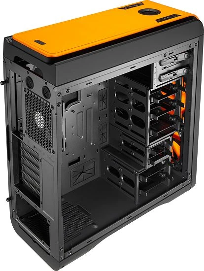 AeroCool DS 200 Orange Edition, schallgedämmt