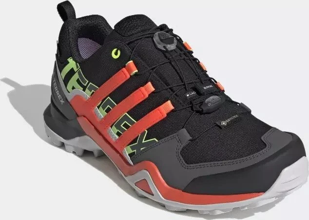adidas Terrex Swift R2 GTX core black/solar red/signal green (Herren)